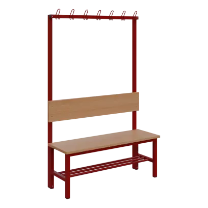 SVJ - 120 stěna jednostranná věšáková RAL 3002 - červená